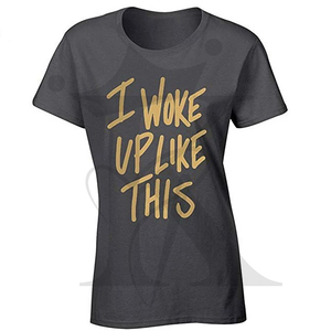 Camisetas de Mujer al Por Mayor a Precio Económico, Camisetas de Algodón Lisas para Impresión Personalizada, Camiseta de Cuello Redondo y Manga Corta OEM - Product Image 4