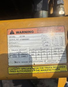 CHARIOT À FOURCHE PNEUMATIQUE CAT IC GP15N UTILISÉ - Product Image 4