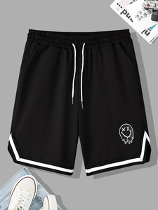 Shorts de basketball personnalisés pour hommes, taille mi-haute, en maille, pour l'entraînement estival, entrejambe de 5 pouces, design uni, double ou simple couche - Product Image 4