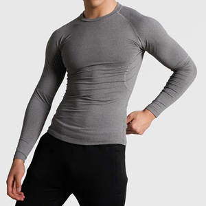 Maillot de surf personnalisé pour homme, protection UV, manches longues, compression, séchage rapide, en maille - Product Image 5
