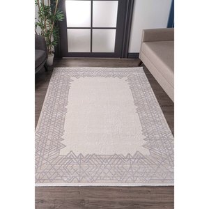 Alfombra Moderna Universal UV001 de Rugs Depot - Gris, Fibras Sintéticas Duraderas, Fácil de Limpiar, para Dormitorio o Estudio - Product Image 1