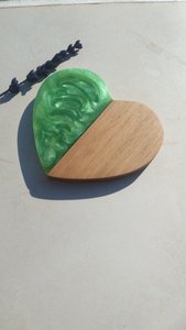 Luxury Handmade <b>Epoxy</b> Resin Coasters With Dried Flowers Elegant Classic Style Drink Mats for <b>Table</b> Decor and Gifts - Product Image 3