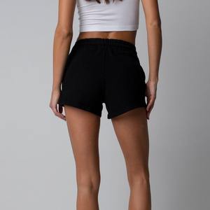 Solid Color Classic Heavyweight <b>Sweat</b> <b>Shorts</b> Streetwear Oversized Blank Cotton Gym Athletic <b>Shorts</b> for <b>Women</b> - Product Image 5
