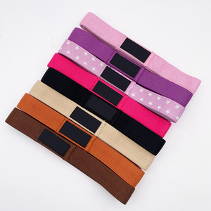 Látex hecho a medida multicolor Durable Fitness Body Building Hip Booty Band Ejercicio Yoga Fuerza Banda de resistencia - Product Image 4