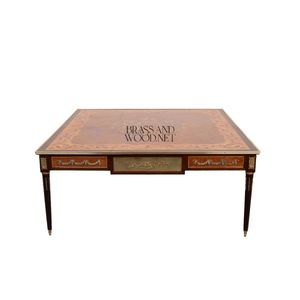 Juego de Mesa de Madera Clásico de Lujo con Incrustaciones - Product Image 3
