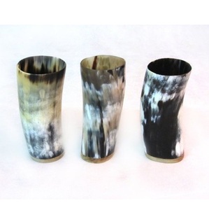 Verre à boire en corne de viking médiévale, écologique - Product Image 3