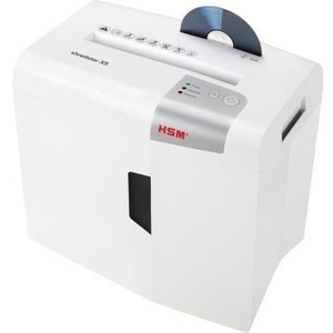 HSM Shredstar X5 P-4 White/Silver <b>Paper</b> Shredder Efficient Particle Cut on Staples <b>Paper</b> Clips Credit Cards CDs/DVDs - Product Image 3