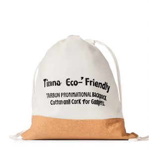 Zaino Promozionale Ecologico Tianna in Cotone e Sughero per Gadget - Product Image 3