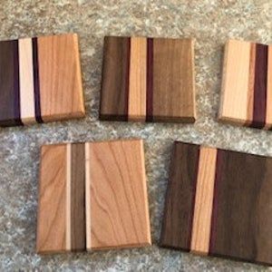 ชุดที่รองแก้วไม้และเรซินอีพ็อกซี่ที่ GARDEN-THEMED ของคุณถาดรองแก้วแบบมีสไตล์ราคาดีสำหรับงานฝีมือจากช่างฝีมือ - Product Image 2