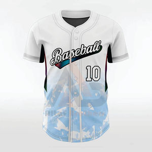 Nueva Camiseta de Béisbol Moderna de Media Manga para Adultos con Diseño de Color Personalizado, Secado Rápido, Transpirable, Servicios OEM/ODM, Gran Venta - Product Image 1
