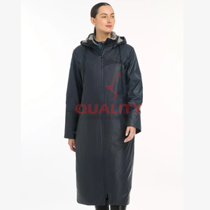 Elegante abrigo de equitación para mujer, chaqueta ecuestre larga 2025, ropa de entrenamiento transpirable impermeable, chaqueta Premium para exteriores - Product Image 1