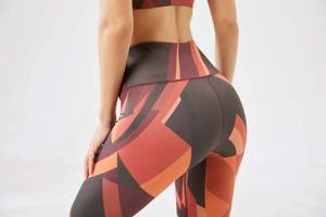 Custom Women's Breathable Spandex/<b>Nylon</b> Sports Bra <b>Leggings</b> Solid Mesh Decoration Workout Fitness Personalized Yoga Sets High - Product Image 6