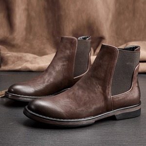 Chaussures de bureau en cuir véritable pour hommes avec semelle extérieure résistante à l'usure et semelle intérieure respirante, chaussures formelles - Product Image 2