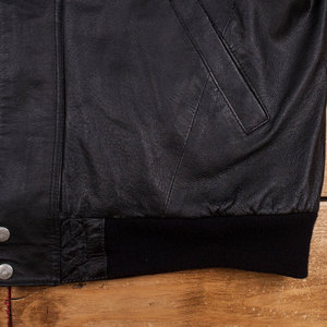 Chaqueta de cuero con soporte cómodo de peso pesado de buena calidad, chaqueta de cuero Kart de manga larga con estampado para exteriores - Product Image 6