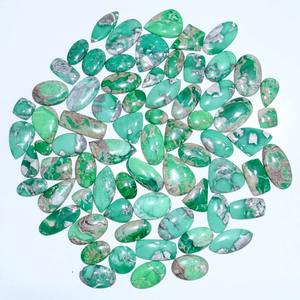 Pierre précieuse en vrac de cabochon naturel de variscite pour la fabrication de bijoux, cristal de variscite, approvisionnement de bijoux de concepteur, - Product Image 6