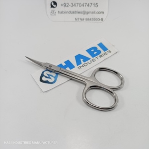 Vente en gros Nouveau Ciseaux à cuticules professionnels en acier inoxydable Lame incurvée Manucure Nail Art Outil de beauté Produit métallique tranchant - Product Image 1