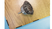 Brosse à fil torsadé industrielle la plus vendue, type OEM, pour le polissage, disponible au prix export