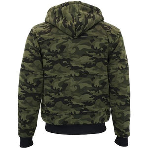 Sudadera con capucha y sudaderas de camuflaje con cremallera de algodón de alta calidad Tallas grandes para hombre Diseño personalizado Sudadera con capucha Manga larga - Product Image 5