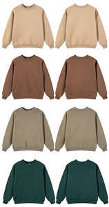 Sweat-shirts lourds pour hommes Logo imprimé personnalisé Sweat-shirts à col rond Automne Hiver Saison Tissu Sweat-shirts - Product Image 4