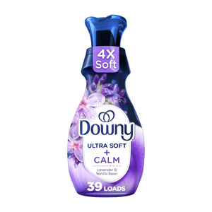 Suavizante de telas líquido ultra suave Downy, equilibrio, lluvia crujiente y eucalipto azul, 93 floz, 138 cargas - Product Image 3