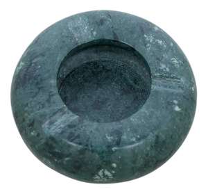 Cendrier vert marbré fait à la main support de fumée intérieur extérieur porte-cigarette rond pour bureau à domicile pour accessoires de cigare - Product Image 4