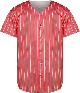 เสื้อเจอร์ซีย์เบสบอลติดกระดุมแบบปรับแต่งได้สำหรับผู้ใหญ่ชุดเล่นซอฟต์บอลสวมใส่แบบลำลองดีไซน์ไม่เหมือนใครระบายอากาศ - Product Image 2