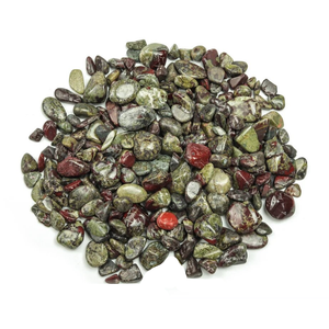 Puce de pierre de sang de dragon en cristal pierre en vrac puces de pierres précieuses brutes puce de pierre dégringolée cristal de guérison naturelle graviers cailloux agate - Product Image 1