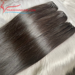 มัดผมมนุษย์สีธรรมชาติผมตรงเรียบเนียน - Product Image 6