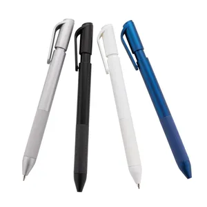 Penna Promozionale Sostenibile in ABS Riciclato con Chiusura TwistLock per Merchandising - Product Image 3