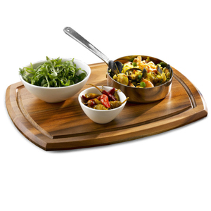 Home <b>accessories</b> <b>wooden</b> platters wholesale <b>kitchen</b> products wood serving platters from manufactures and exporters - Product Image 5