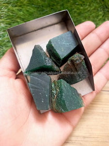 MEILLEURE VENTE EN GROS NATUREL VERT ZADE PIERRE BRUTE POUR REIKI GUÉRISON PIERRE MÉDITATION CHAKRA PIERRE BRUTE - Product Image 5
