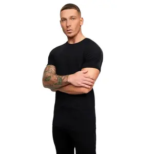 Ademend En Plus Size Mannen T-Shirt Voor Mannen Nieuw Design Katoen Polyester Hoge Kwaliteit Bedrukt Heren T-Shirt