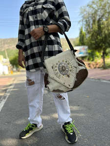 กระเป๋าโท้ทหนังขนแท้มีสไตล์ใหม่กระเป๋าถือผู้หญิงหรูหราแฟชั่นคุณภาพสูงกลางกระเป๋าช้อปปิ้ง - Product Image 3