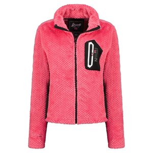 Chaqueta de Forro Polar con Cremallera para Mujer, Duradera, de Corte Holgado, Cómoda, para Clima Frío, Transpirable, a la Moda, para Viajes - Product Image 1