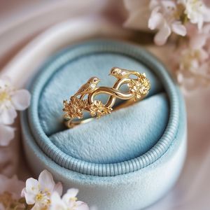 Trending Yellow Oval Rose Gold Women's <b>Statement</b> <b>Ring</b> IGI Certified Party Wear Evening Events Wedding - Product Image 3