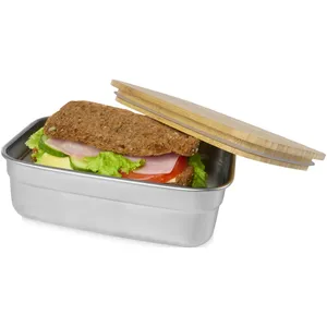 Eco-friendly Tite Bamboo <b>Lunch</b> <b>Box</b> Gadget - Product Image 4