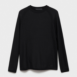 Men's High Quality 100% Cotton Winter <b>Sweater</b> Customizable Black Outfit Coolmax Technology Anti-Wrinkle Anti-Shrink Breathable - Product Image 1