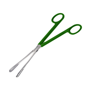 Forceps de sujeción de esponja de grado quirúrgico, pinzas médicas quirúrgicas de 24cm, de acero inoxidable alemán - Product Image 4