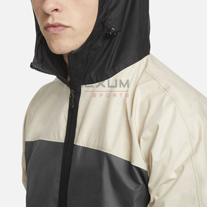 Chándal de nailon de verano personalizado para hombre, conjunto de chaqueta y pantalón cortavientos con cremallera para deportes, chándales cortavientos para hombre 2025 - Product Image 6