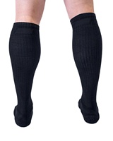 Calcetines Profesionales de Gimnasio hasta la Rodilla, Gruesos, para Levantamiento de Pesas, Tejidos, con Puño Personalizable, Impresión Digital, Antibacterianos