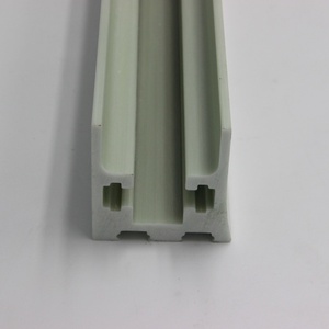 Profils de montants et de cadres de fenêtres en fibre de verre FRP et en plastique |   Formes pultrudées personnalisées Haute résistance Résistant à la corrosion - Product Image 1