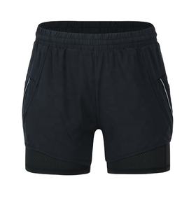 Logo personnalisé OEM Short de sport décontracté anti-rides pour hommes avec décoration brodée et dentelle - Product Image 1