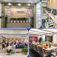 XINGLIGHT Dioda Penerima Inframerah SMT Koloid Hitam dengan Sensitivitas Tinggi dan Respon Cepat untuk Peralatan Rumah Pintar