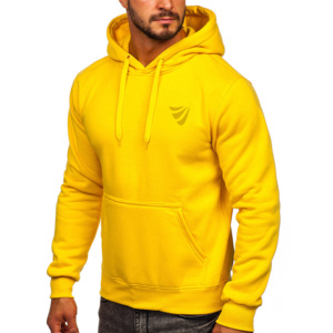 Sweat à capuche épais et lourd en coton French Terry pour homme, coupe classique, épaules tombantes, hiver, couleur unie, respirant, technique brodée, avec logo personnalisé - Product Image 2