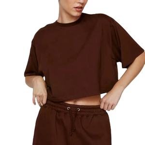 Conjunto de Pantalones Cortos y Camiseta de Dos Piezas para Mujer, Estilo Casual, Lavado Ácido Personalizado, Conjuntos de Salón de Alta Calidad, 2026 - Product Image 3
