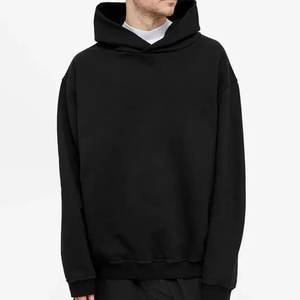 Sudadera con capucha deportiva de gimnasio para hombre de alta calidad OEM, Jersey grueso de algodón 100% de peso pesado, ropa de invierno, cuello con capucha, técnica lavada sólida - Product Image 2