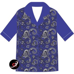 เซ็ตชุดนอนผ้าสักหลาดพิมพ์ลายซับลิเมชันชุดใส่นอนใส่สบายชุดใส่นอน Zeta phi Beta - Product Image 5