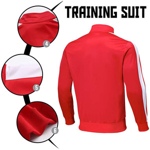 Trajes Deportivos para Hombre a Rayas de Color Sólido OEM, la Mejor Colección de Invierno para Hombre, Trajes Deportivos de Tela Transpirable a Precio Económico, Conjuntos de Moda - Product Image 5