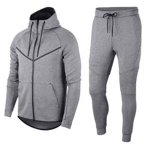 Conjunto de chándal y Jogger de vellón de ajuste Regular para hombre 2025, ropa deportiva ligera sostenible para adultos, chándales de otoño - Product Image 1
