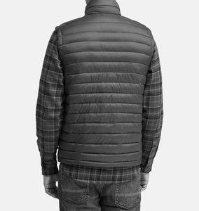 Chaleco Ligero para Hombre, Chaleco Acolchado sin Mangas, Ropa de Trabajo Informal para Invierno, Cortavientos, Abrigo de Moda de Algodón - Product Image 6
